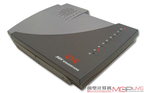 辉煌一时的贺氏MODEM于1999年1月破产，于是GVC MODEM成为了电脑爱好者的又一个首选。看着这款产品，你是否还记得那一声表示连接成功的长音？