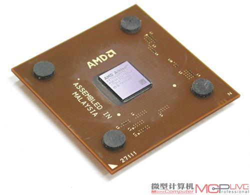 Athlon XP，AMD史上成功的处理器之一，出色的超频性能及低廉的价格令Pentium 4处理器黯然失色。