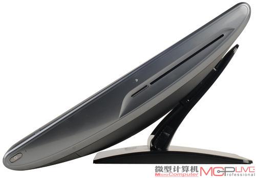 惠普TouchSmart610搭载了2011年推出的beats audio音效系统，可以通过简单设置改进音效体验。
